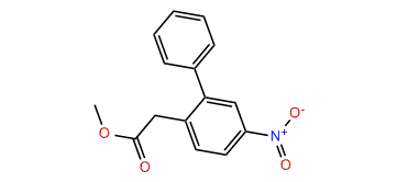 Phenyl-4-nitrophenylacetic acid methyl ester